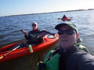 Howard and me with Eva in the back ground.