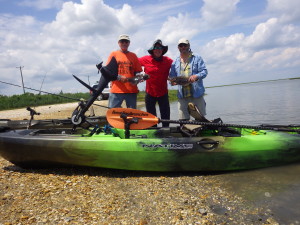 These guys were a blast to take out on a Coastal kayak Fishing Adventure.